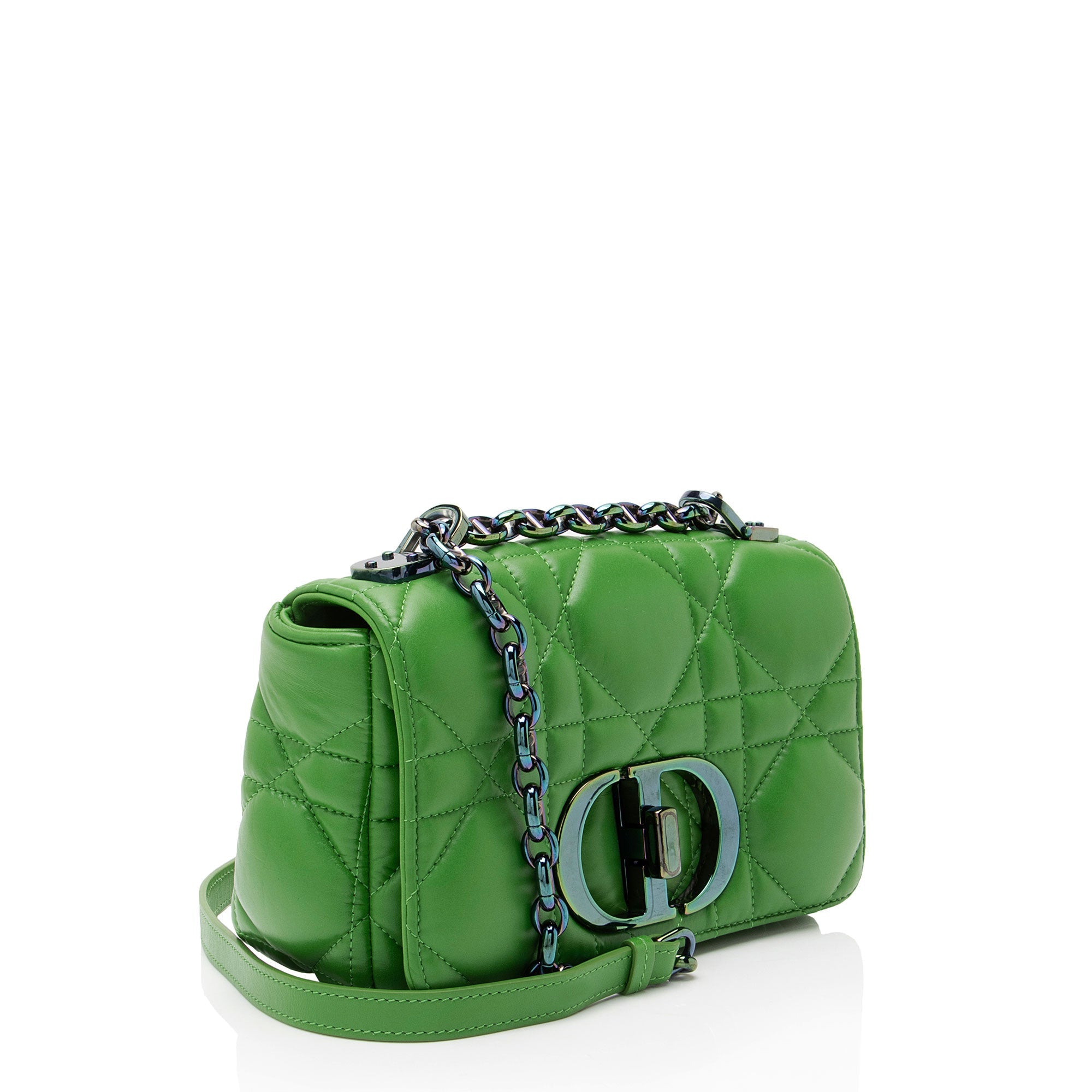 Dior Macrocannage Lambskin Soft Caro Small Shoulder Bag