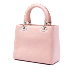 Dior Medium Calfskin Cannage Stitched Lady Dior