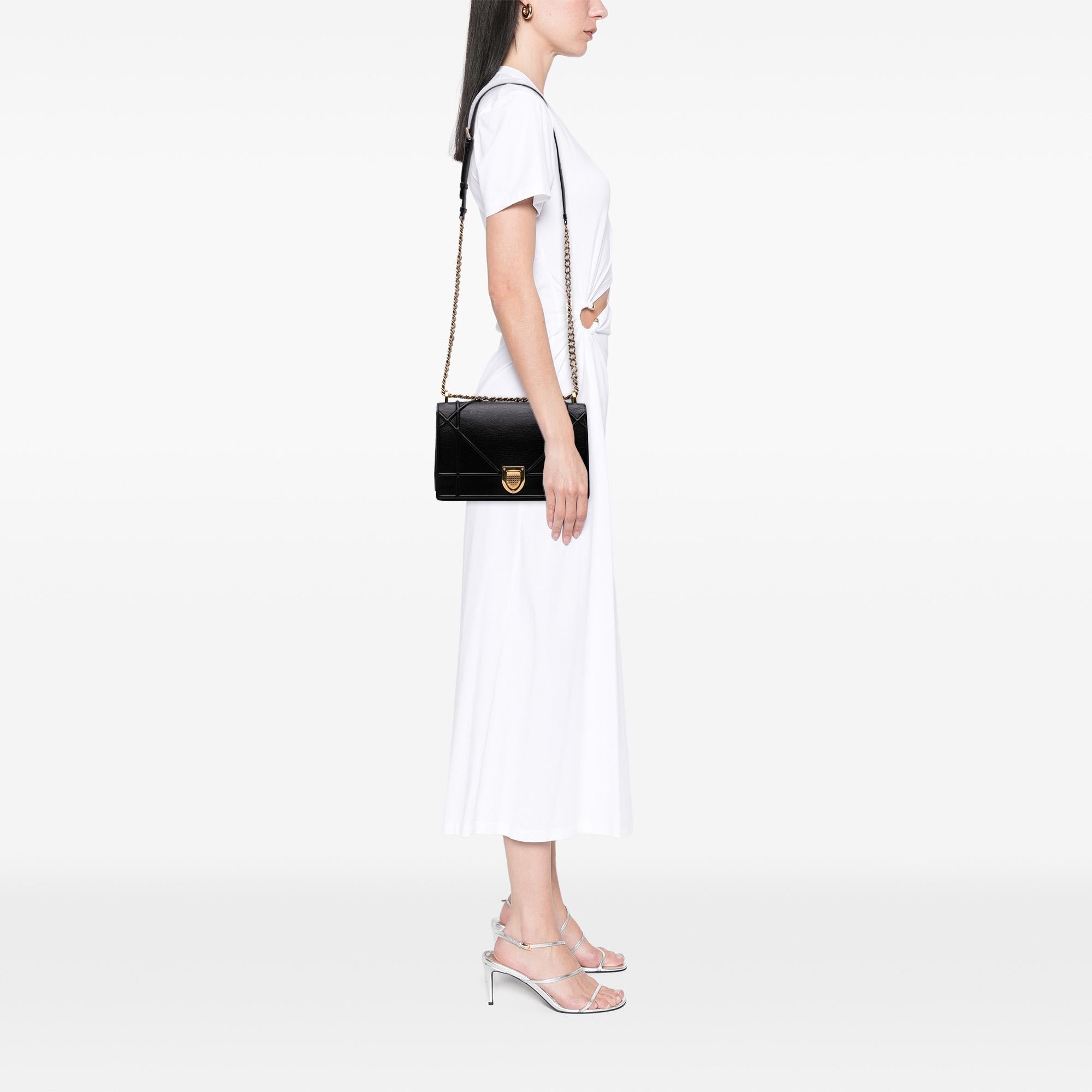 Dior Medium Calfskin Diorama Flap