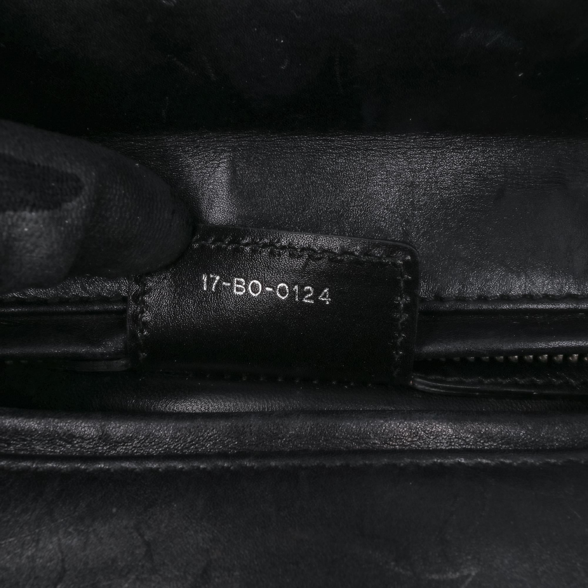 Dior Medium Calfskin Patch Embellished Lady Dior