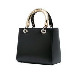 Dior Medium Calfskin Patch Embellished Lady Dior