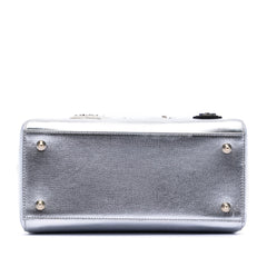 Dior Medium Calfskin Patch Embellished Lady Dior
