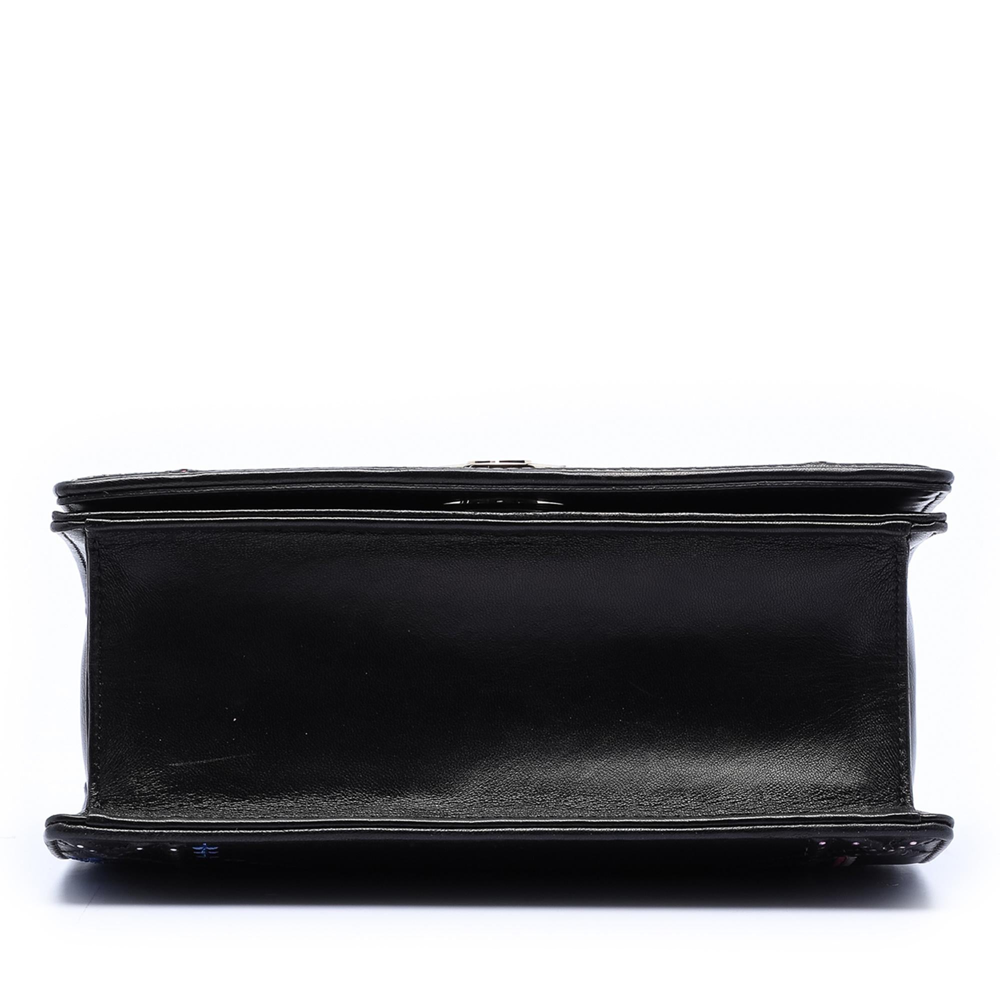 Dior Medium Calfskin Stitch Diorama Flap