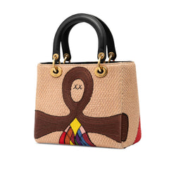 Dior Medium Canvas Beaded and Embroidered Tarot Judgment Lady Dior