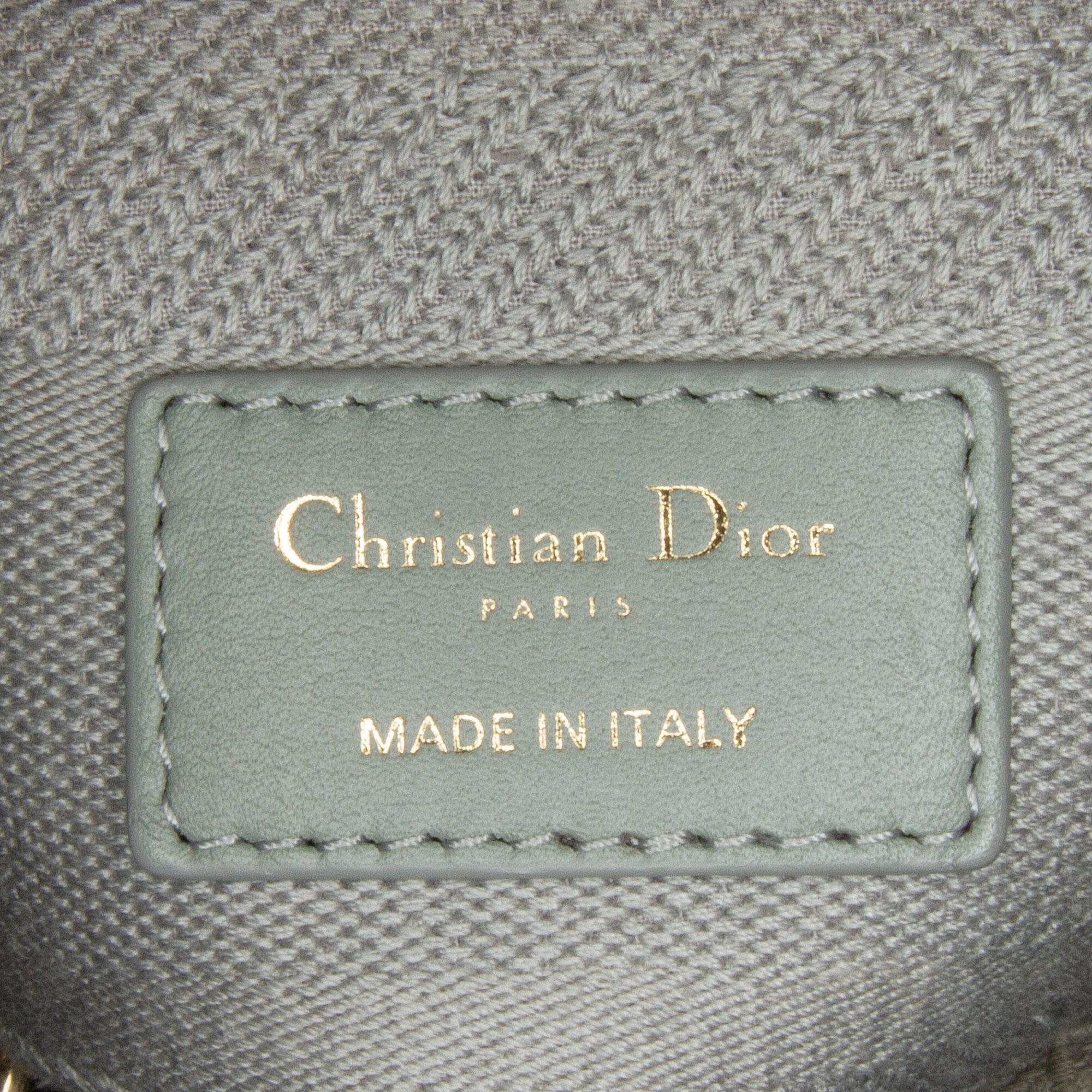 Dior Medium Canvas Cannage Lady D Lite
