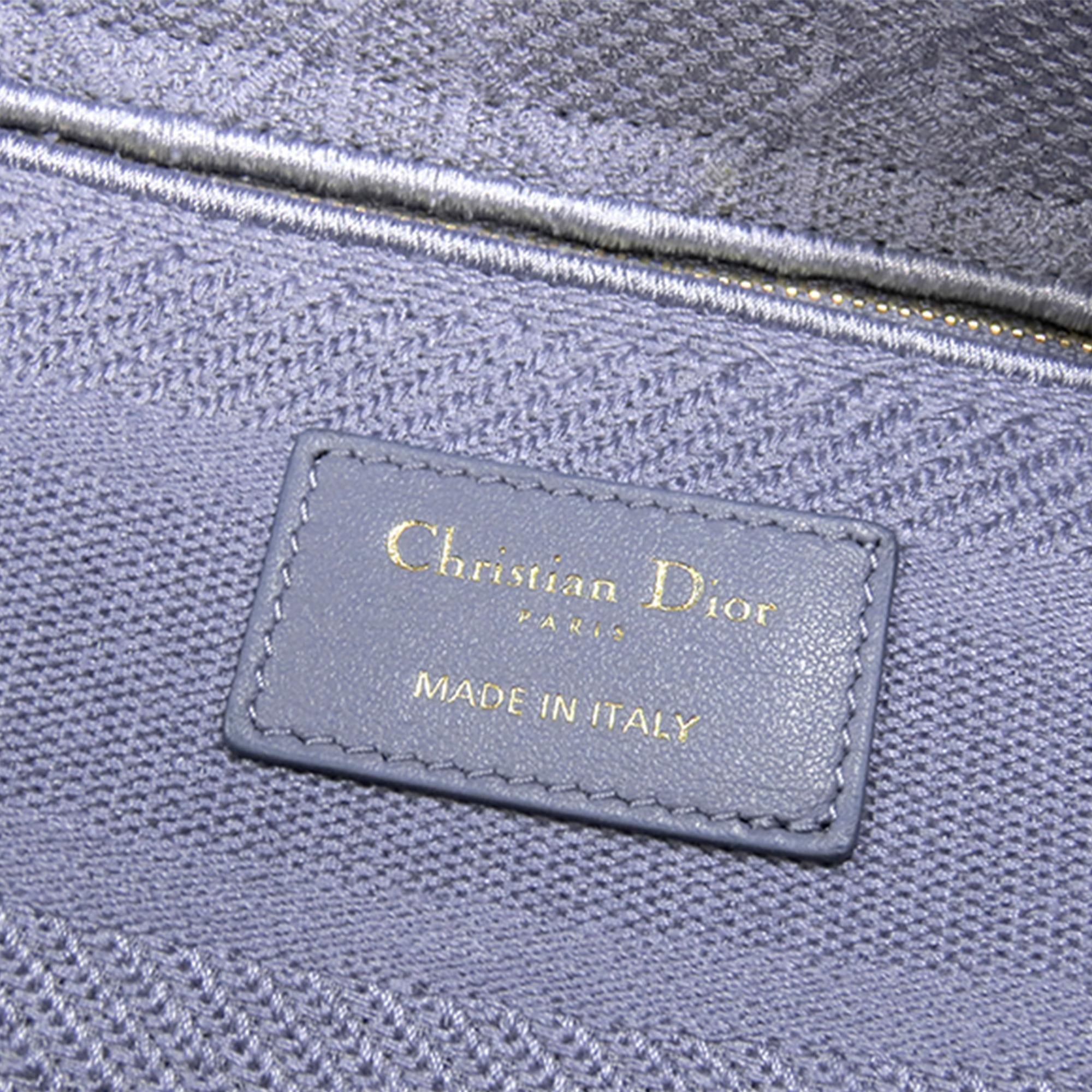 Dior Medium Canvas Cannage Lady D Lite