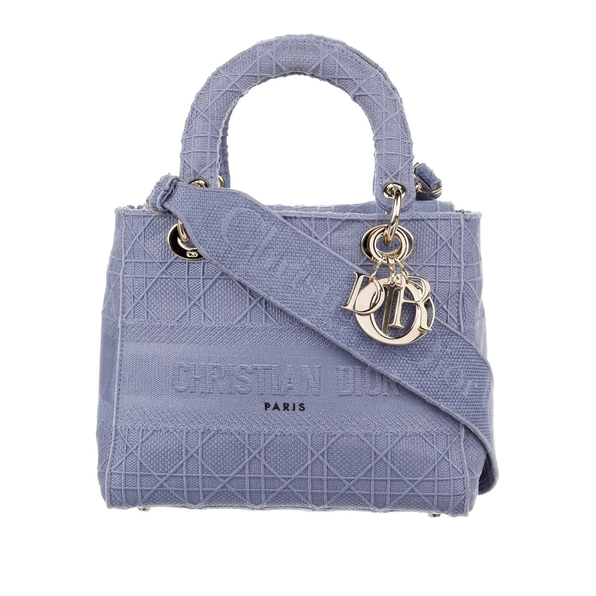 Dior Medium Canvas Cannage Lady D Lite