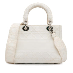 Dior Medium Canvas Cannage Lady D Lite
