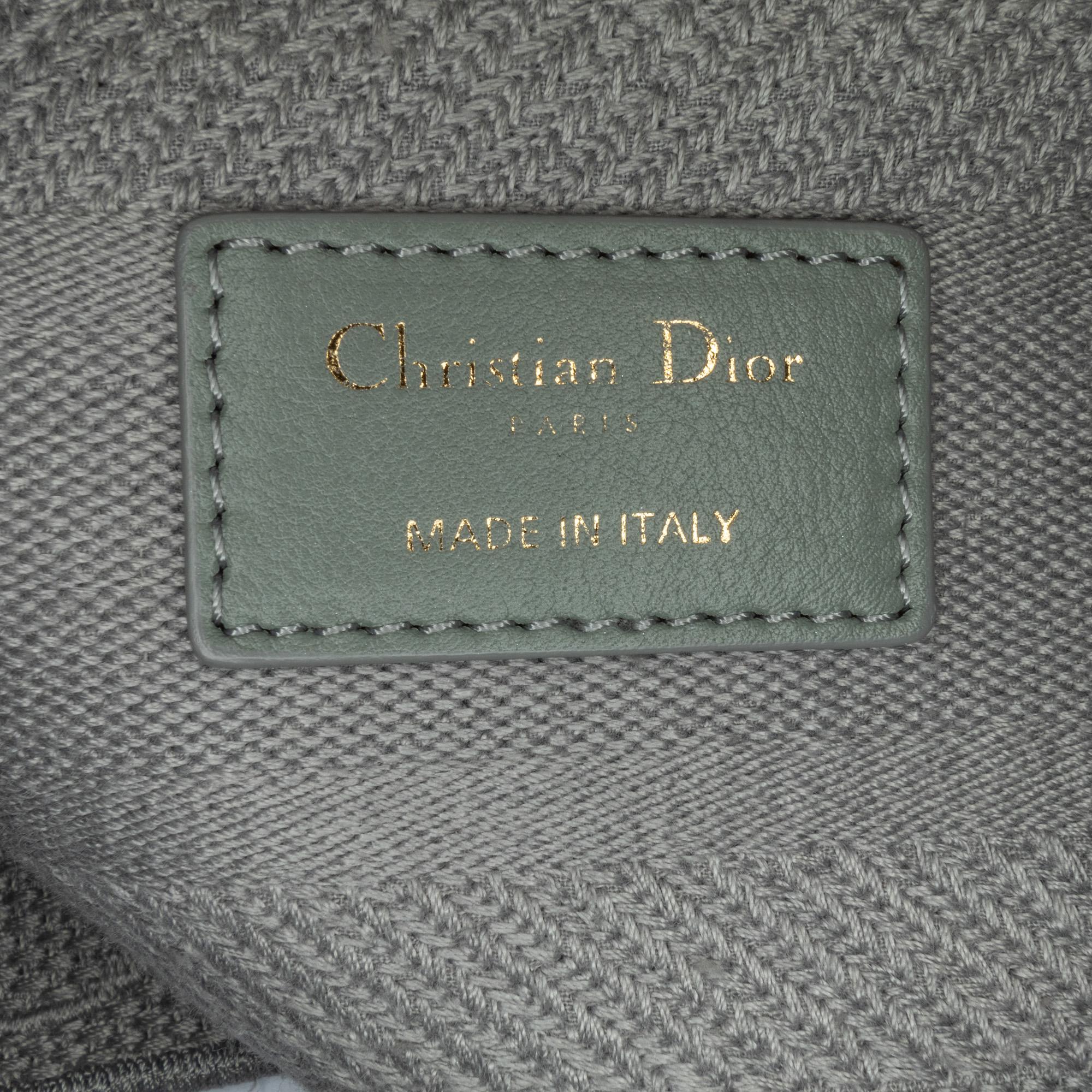 Dior Medium Canvas Cannage Lady D Lite