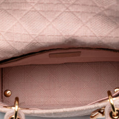 Dior Medium Canvas Cannage Lady D Lite