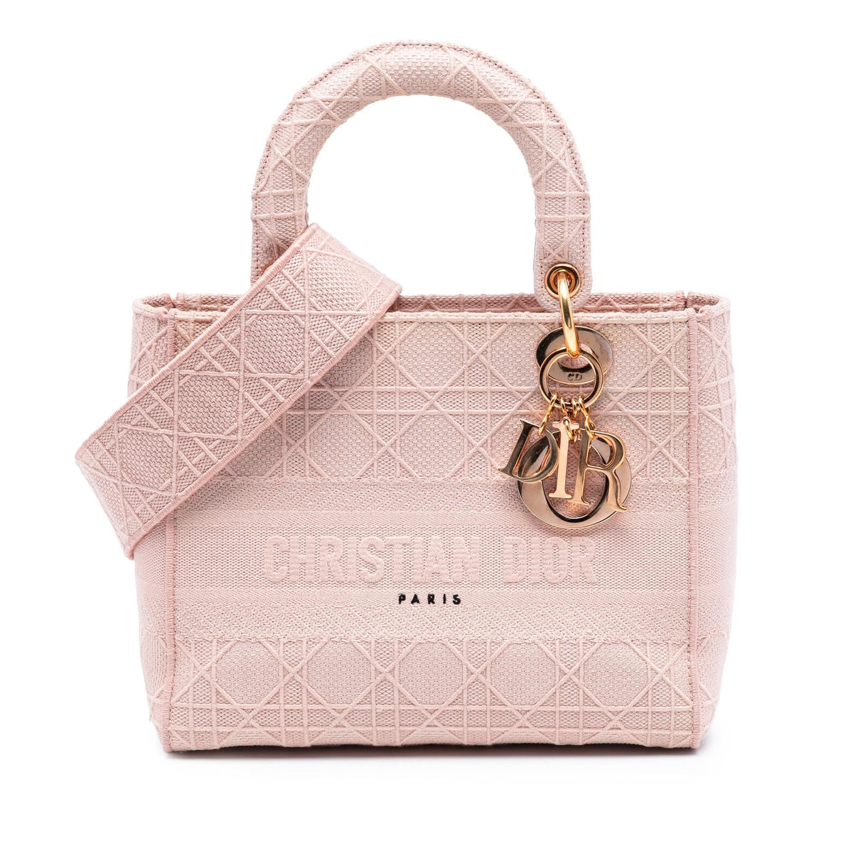 Dior Medium Canvas Cannage Lady D Lite