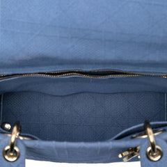 Dior Medium Canvas Cannage Lady D Lite