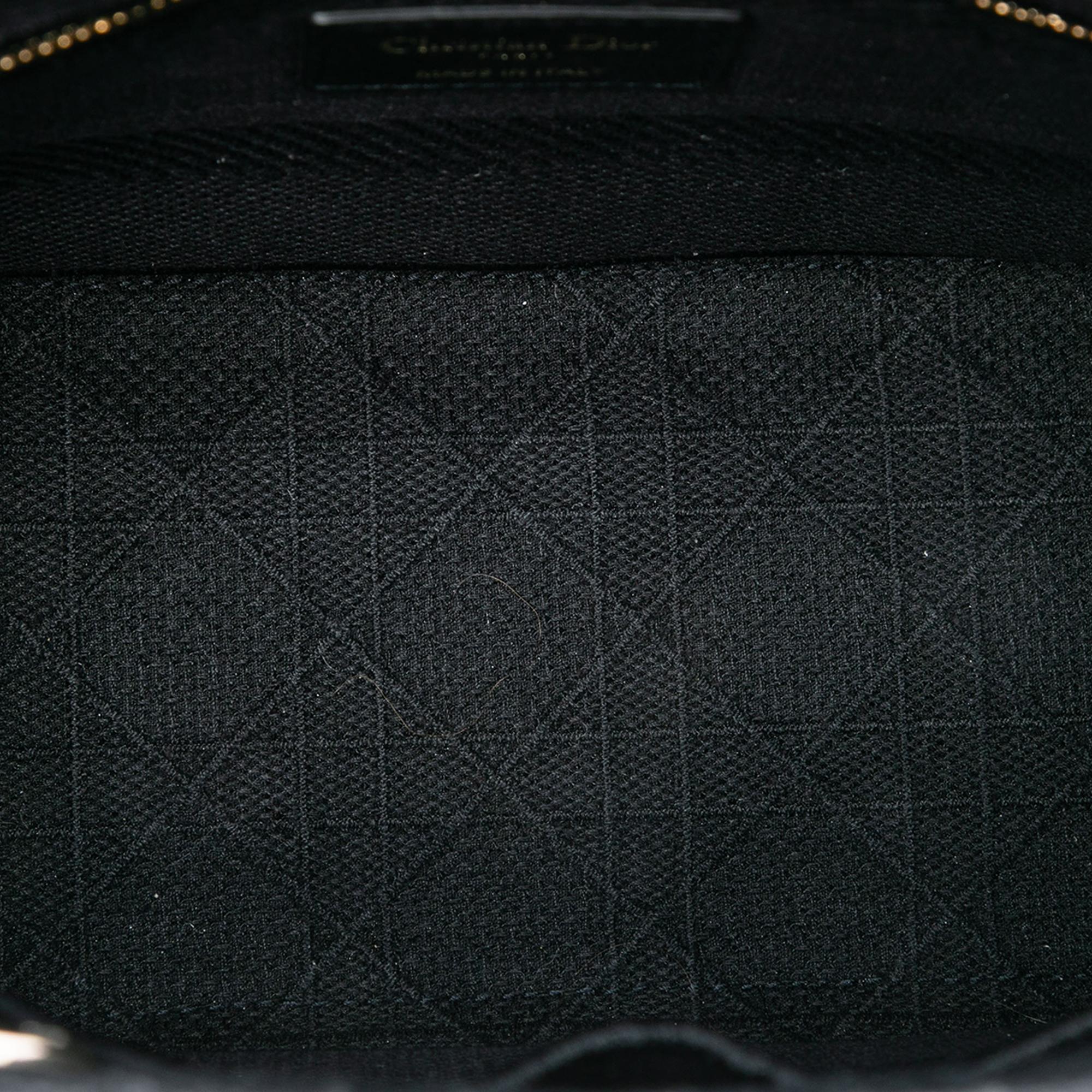 Dior Medium Canvas Cannage Lady D Lite