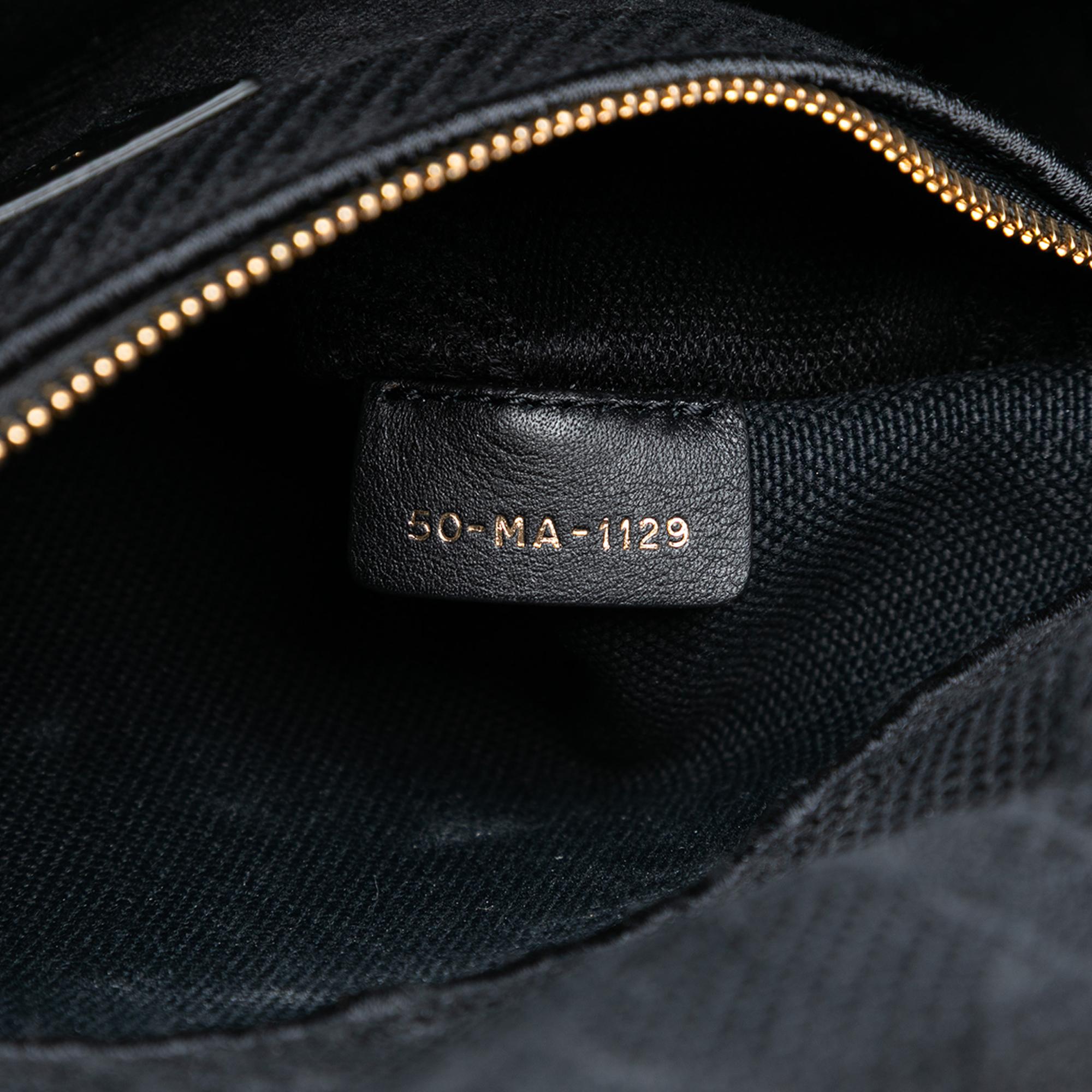 Dior Medium Canvas Cannage Lady D Lite