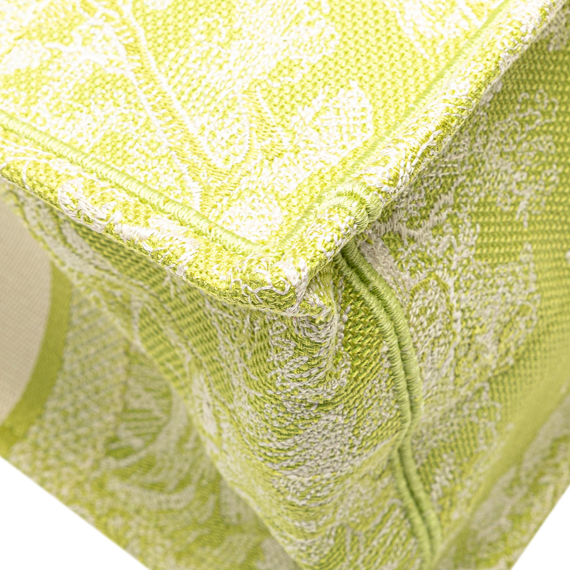 Dior Medium Canvas Embroidered Dioriviera Toile De Jouy Book Tote