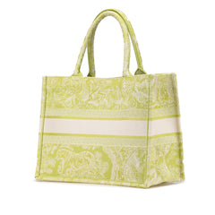 Dior Medium Canvas Embroidered Dioriviera Toile De Jouy Book Tote