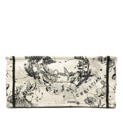 Dior Medium Canvas Embroidered Zodiac Toile De Jouy Book Tote