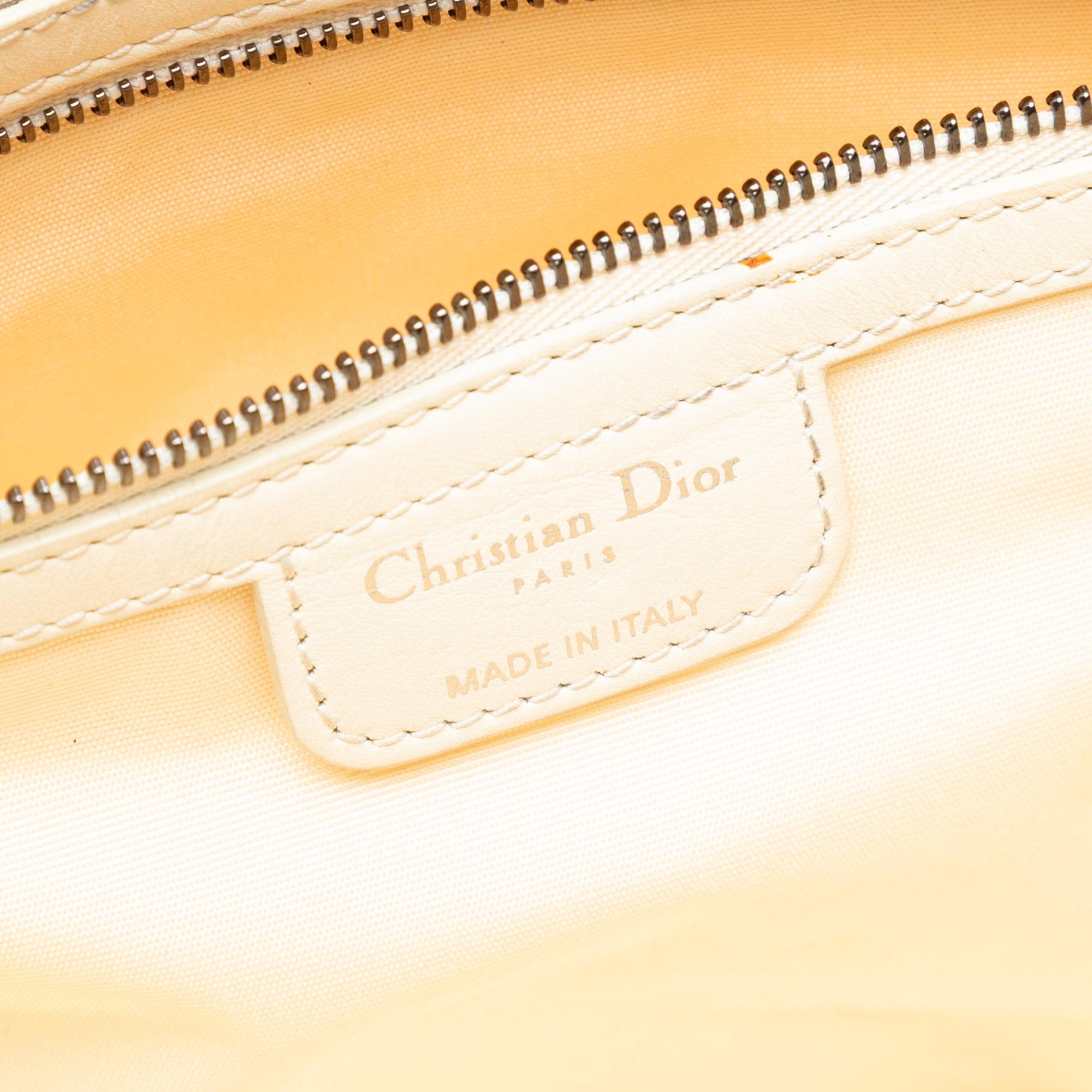 Dior Medium Coated Canvas Cannage Panarea Tote