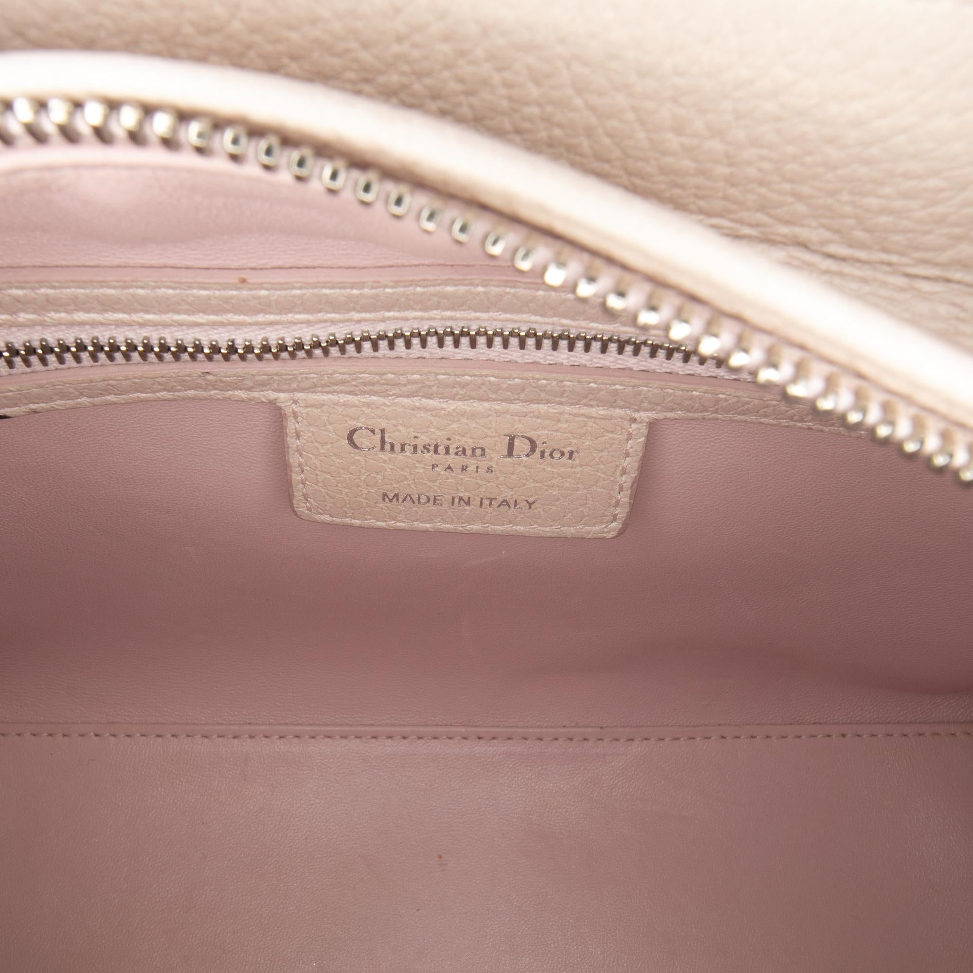 Dior Medium Deerskin Floral Printed Lady Dior