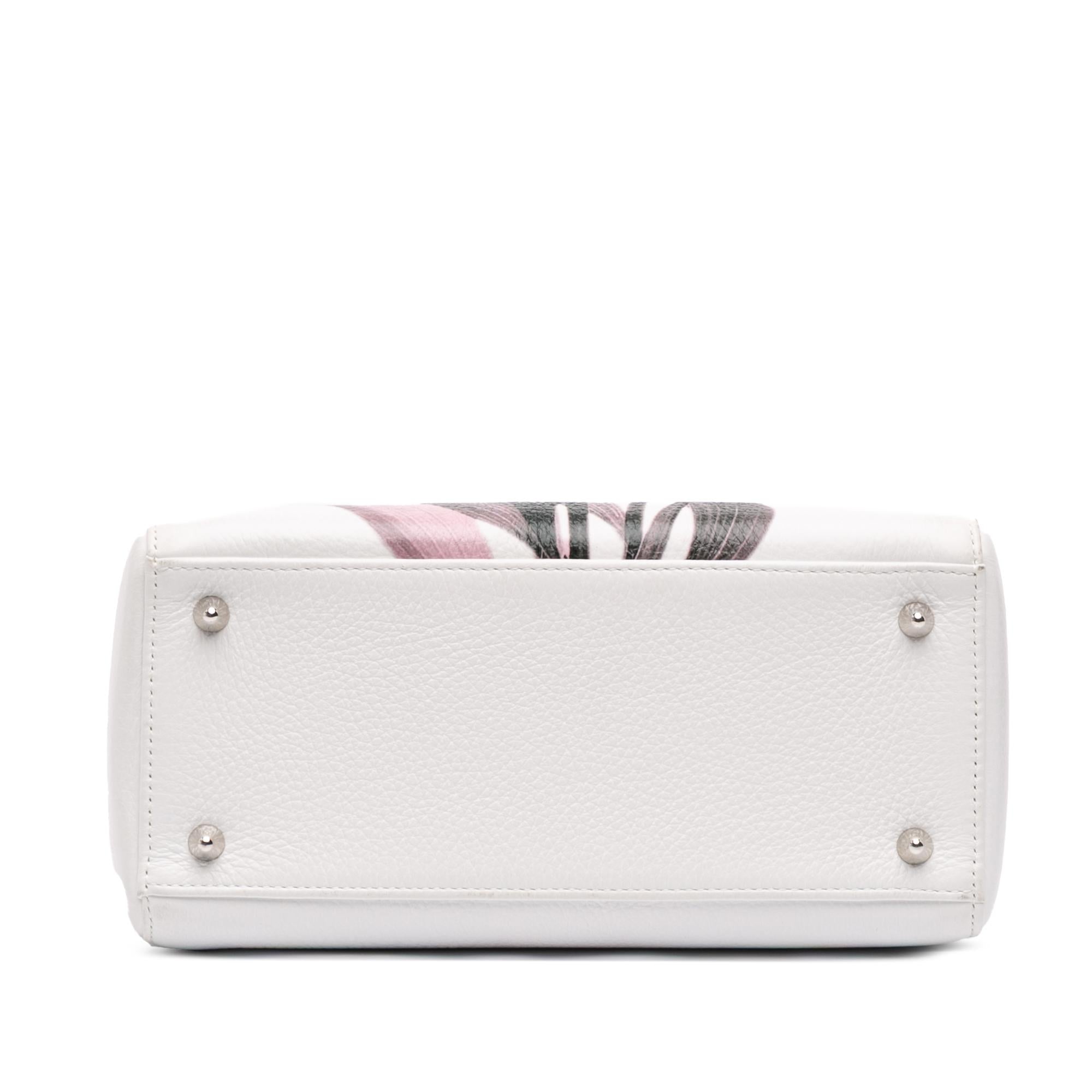 Dior Medium Deerskin Floral Printed Lady Dior