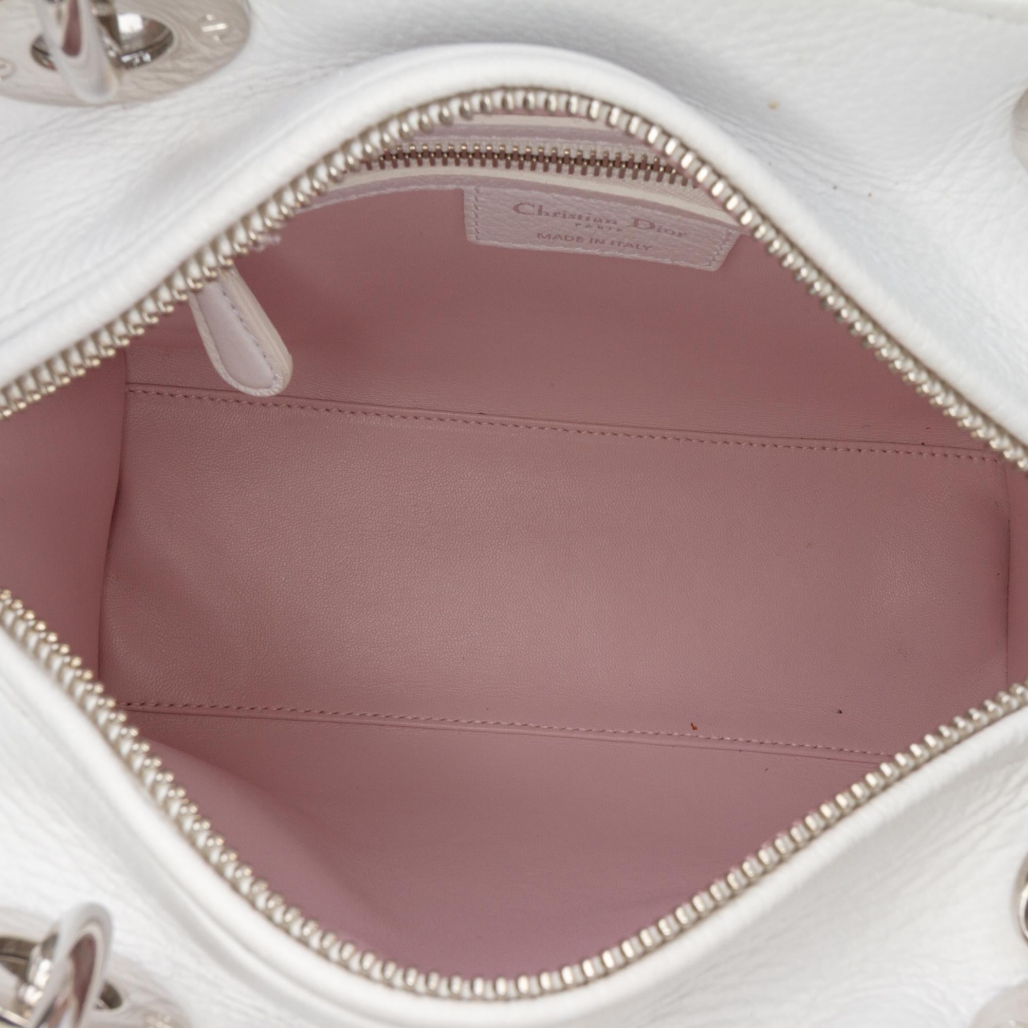 Dior Medium Deerskin Floral Printed Lady Dior