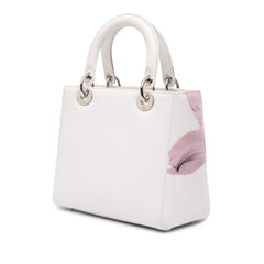 Dior Medium Deerskin Floral Printed Lady Dior