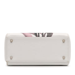 Dior Medium Deerskin Floral Printed Lady Dior