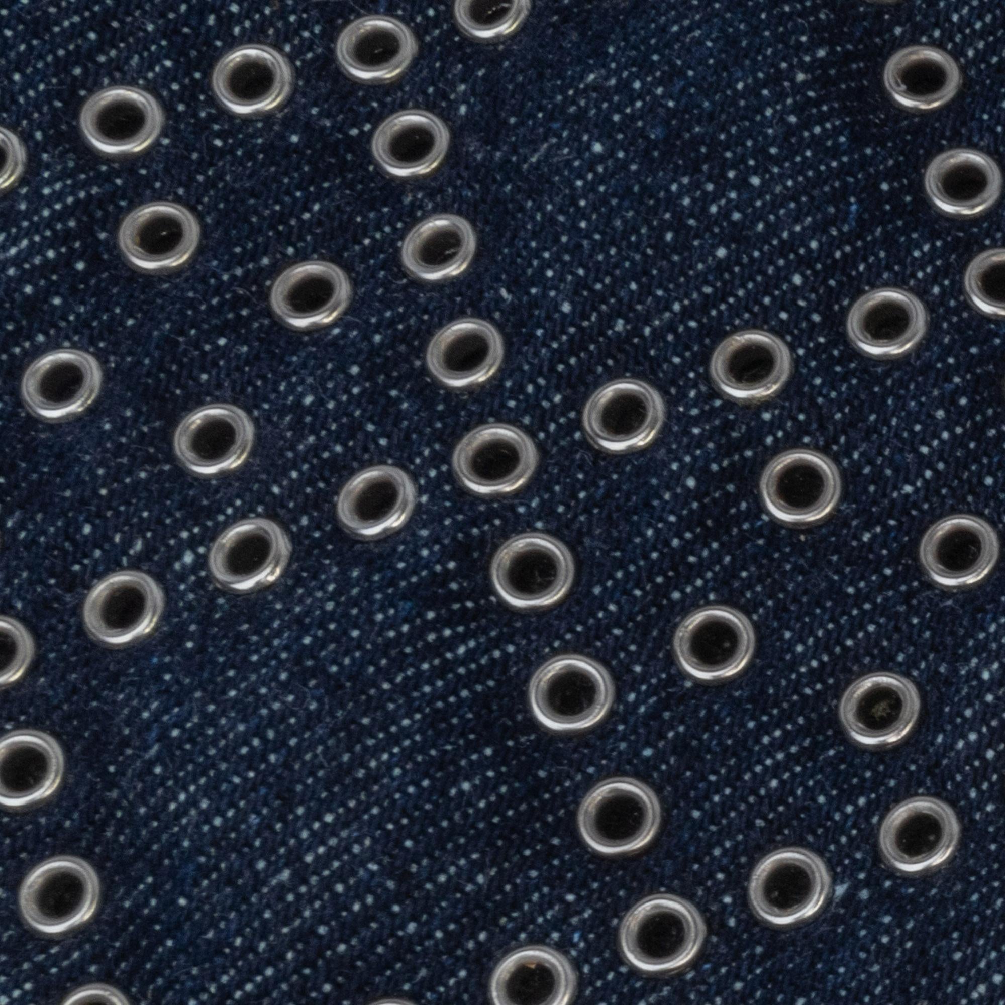 Dior Medium Denim Cannage Eyelet Lady D Joy