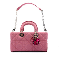 Dior Medium Denim Macrocannage Lady D Joy