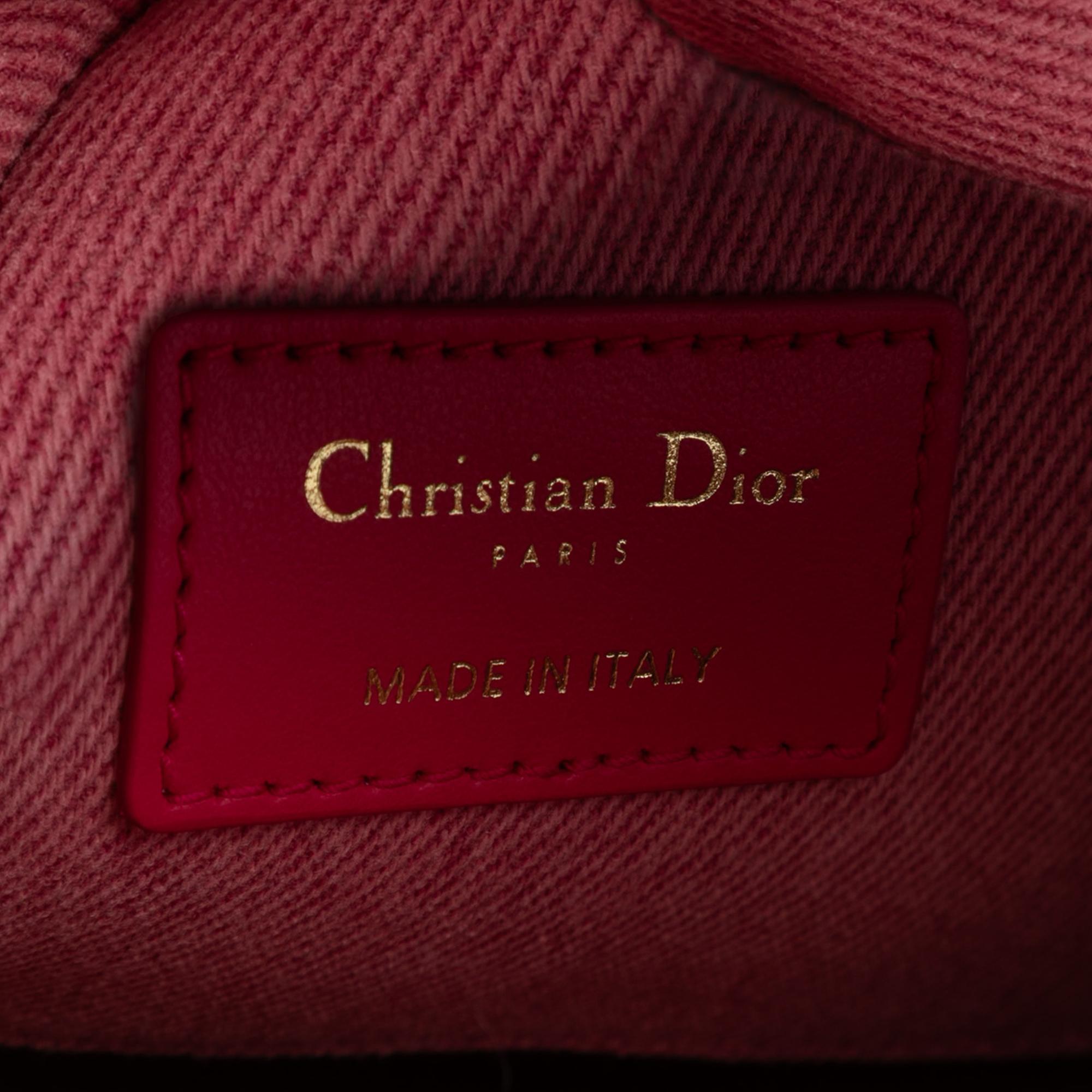 Dior Medium Denim Macrocannage Lady D Joy