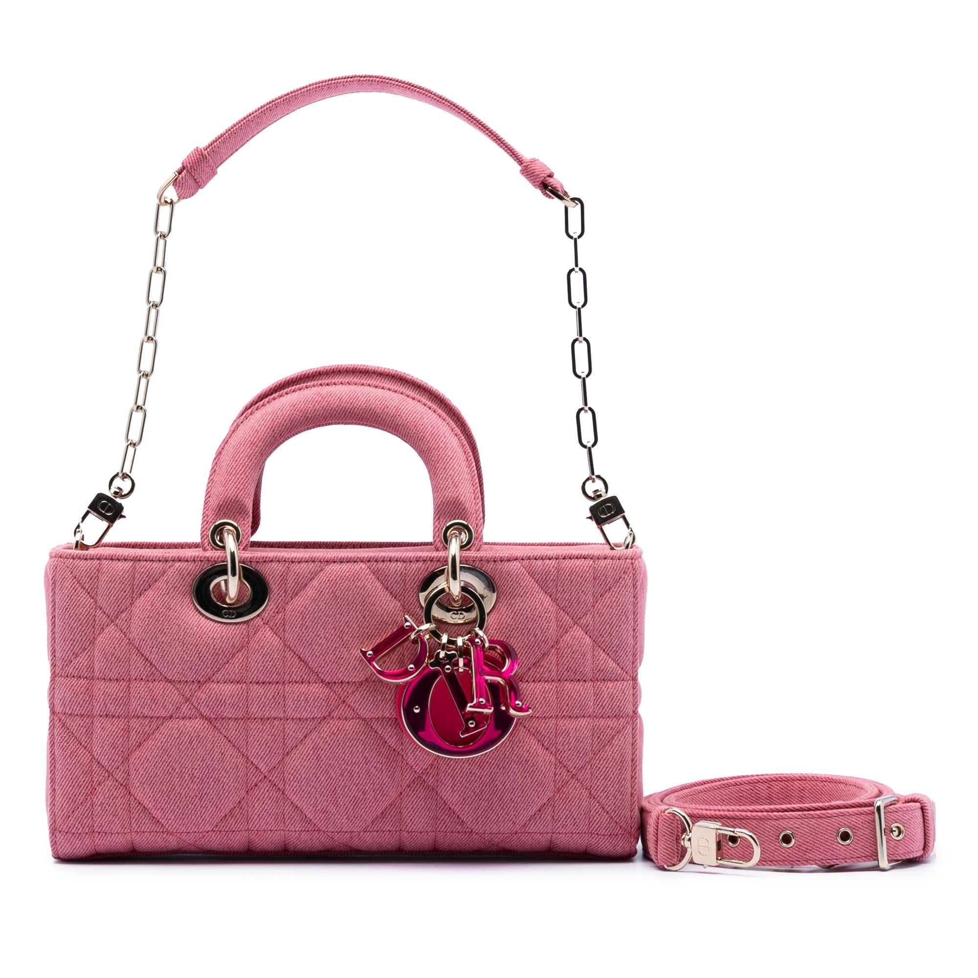 Dior Medium Denim Macrocannage Lady D Joy