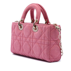 Dior Medium Denim Macrocannage Lady D Joy
