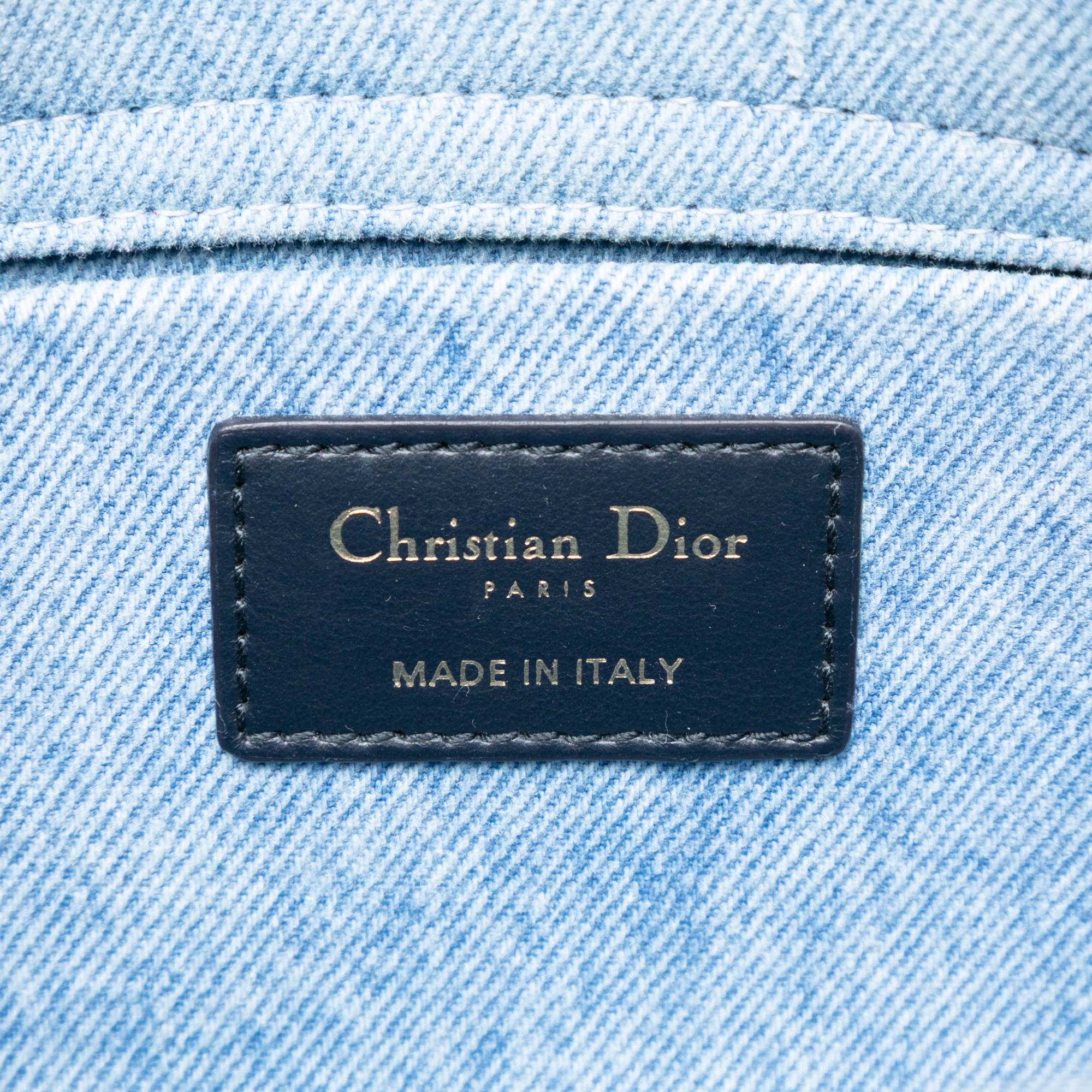 Dior Medium Denim Macrocannage Lady D Joy