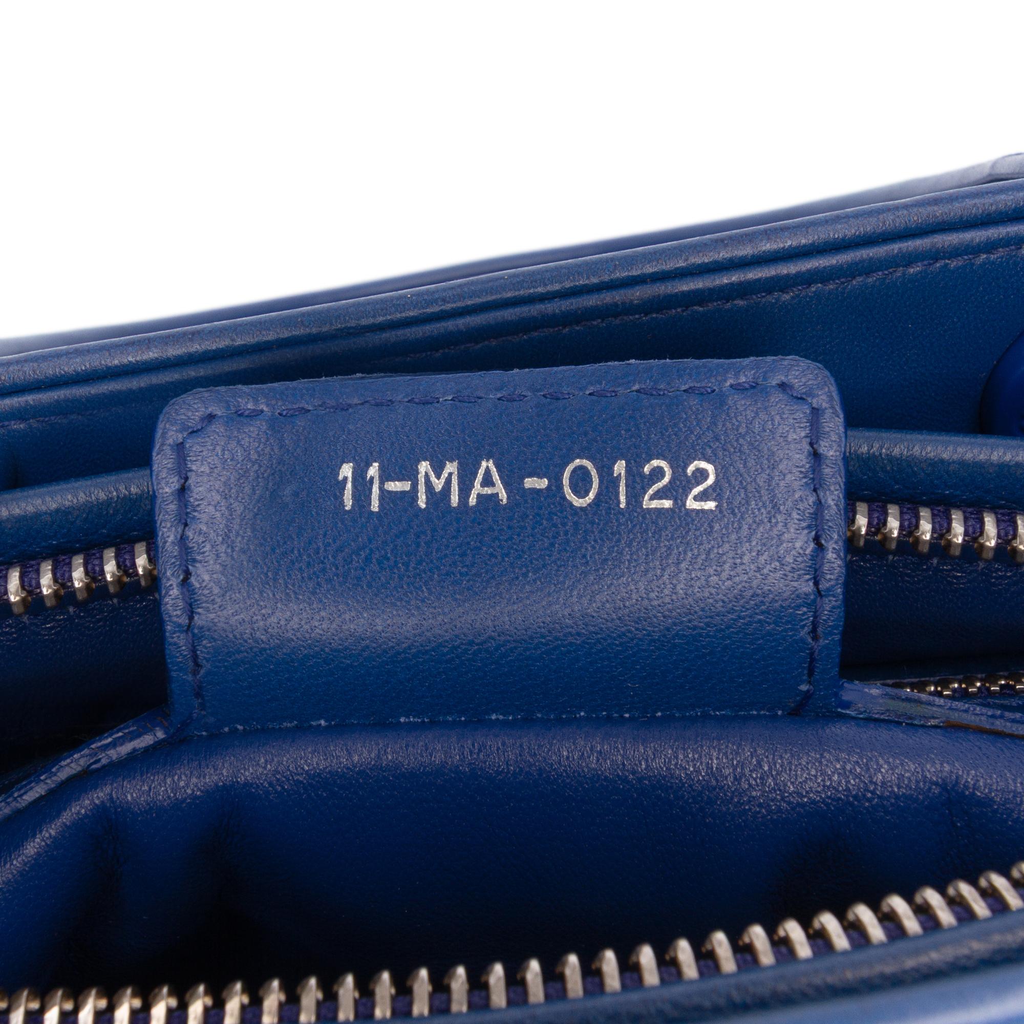 Dior Medium Denim Ombre Lady Dior