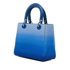 Dior Medium Denim Ombre Lady Dior