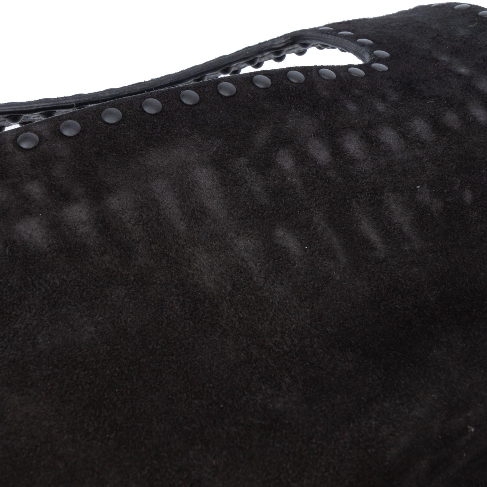 Dior Medium Embossed Calfskin Studded JAdior Chain Flap