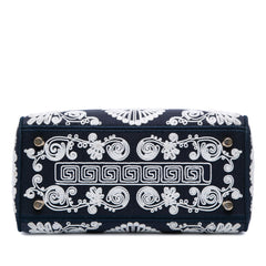 Dior Medium Embroidered Canvas Cornely Lady D Lite