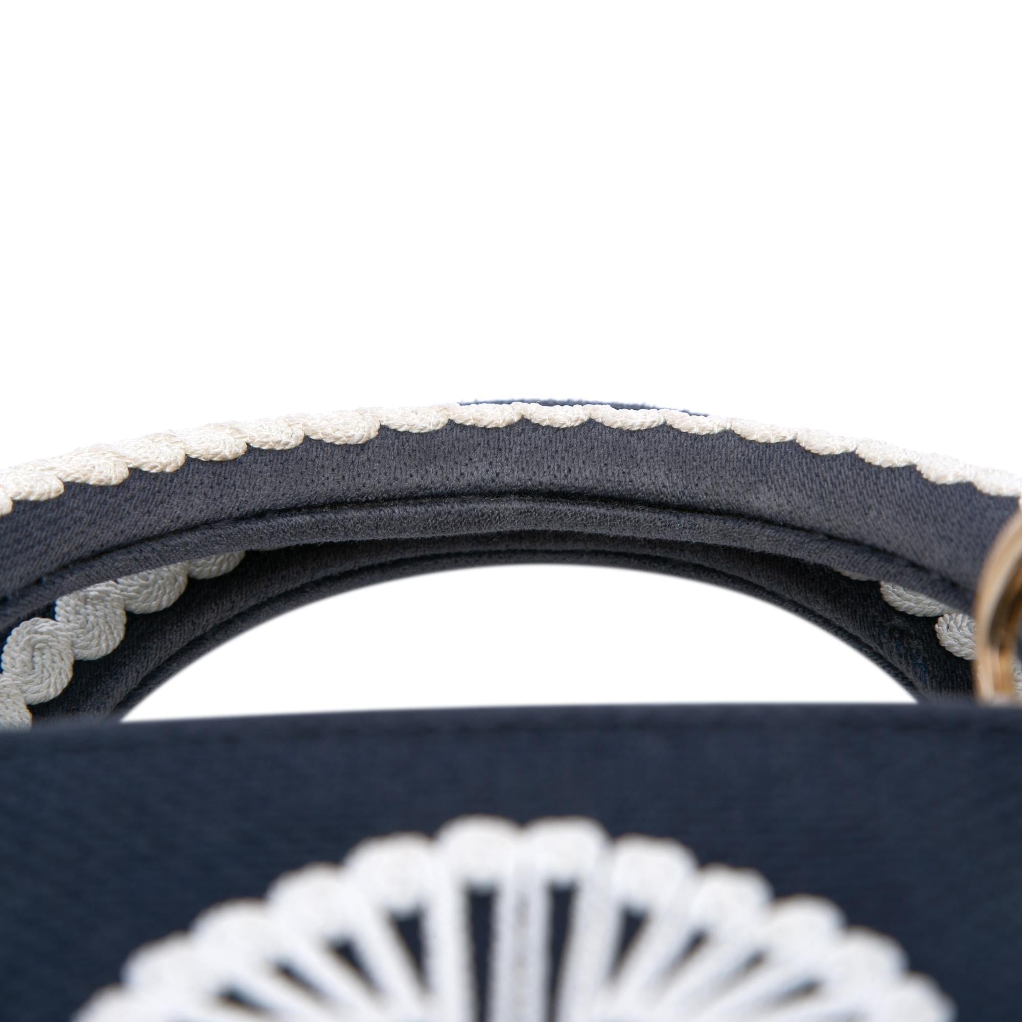Dior Medium Embroidered Canvas Cornely Lady D Lite