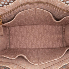 Dior Medium Embroidered Mesh Book Tote