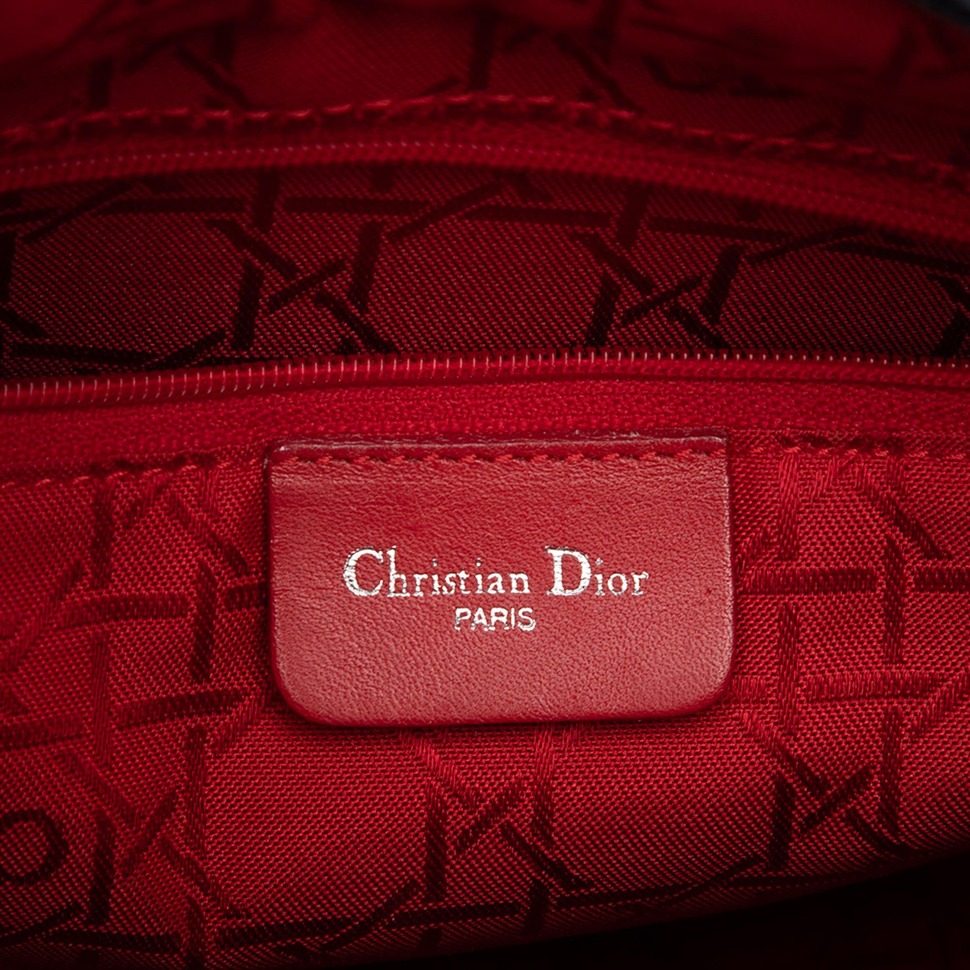 Dior Medium Glazed Calfskin Lady Dior