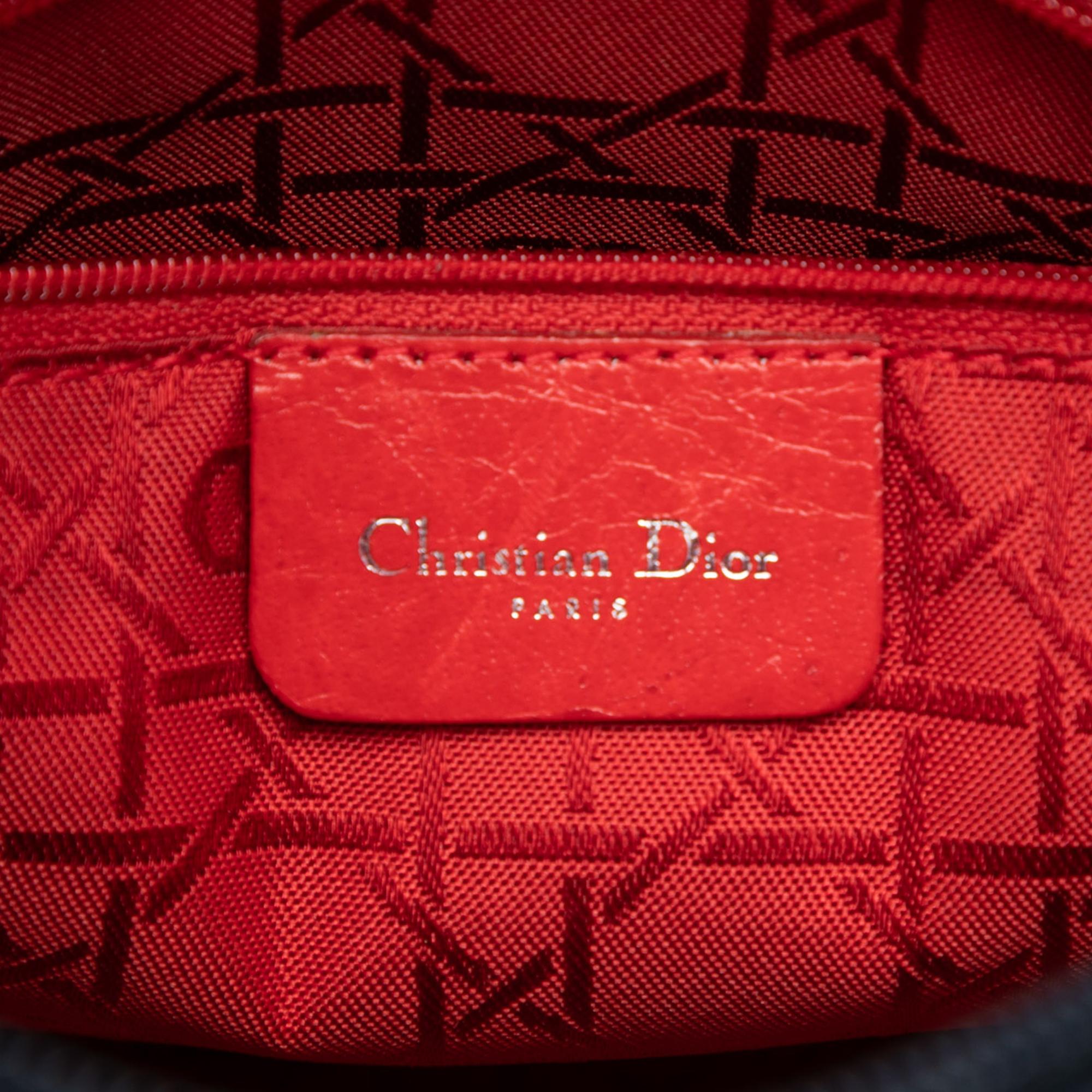 Dior Medium Glazed Calfskin Lady Dior