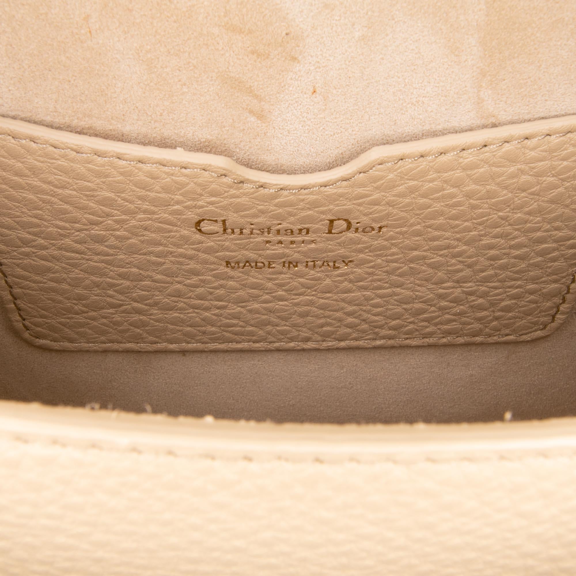 Dior Medium Grained Calfskin Bobby Crossbody