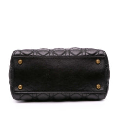 Dior Medium Grained Calfskin Cannage Supple Lady Dior