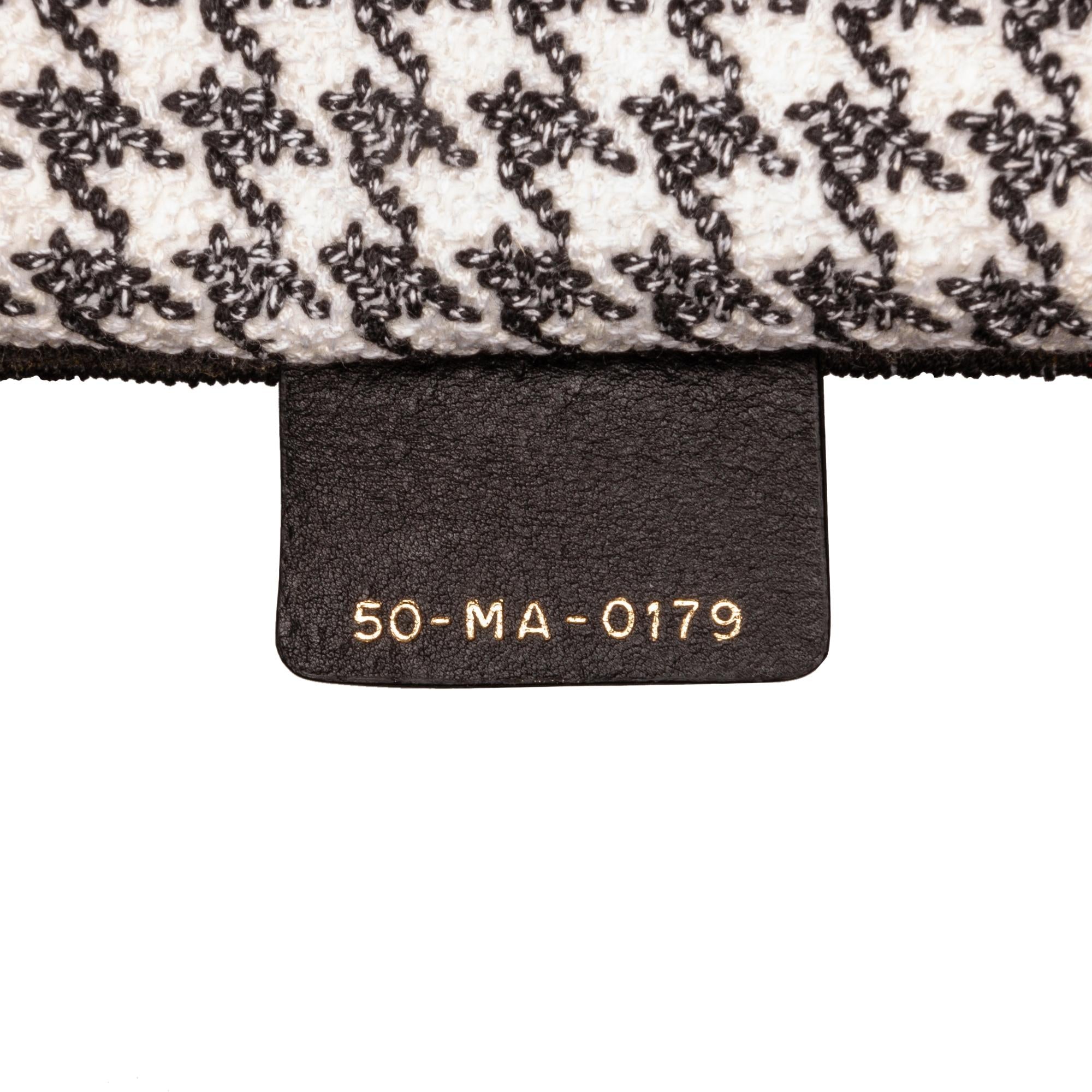 Dior Medium Houndstooth Book Tote