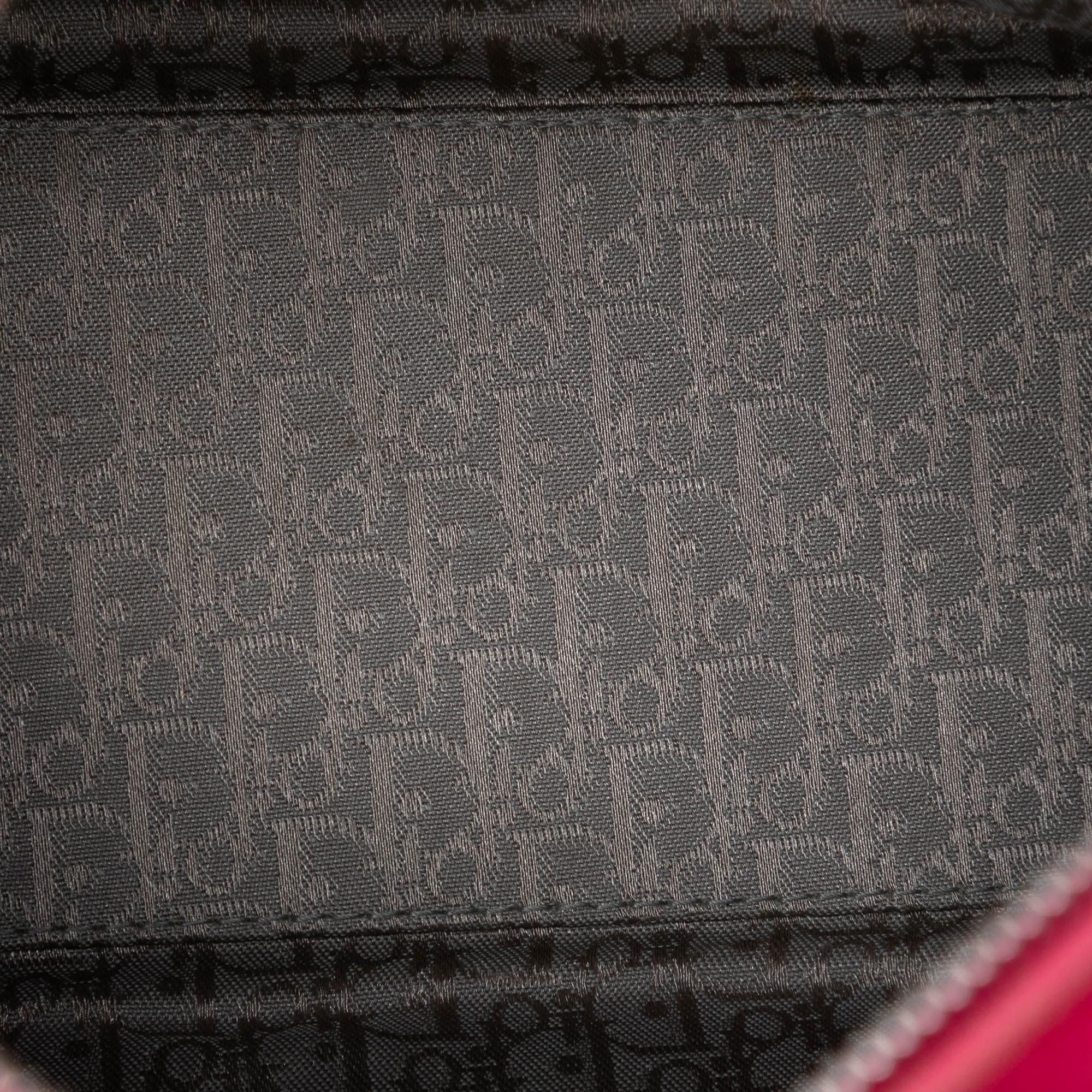 Dior Medium Lambskin Cannage Contrast Stitch Lady Dior