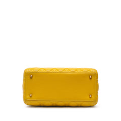 Dior Medium Lambskin Cannage Lady Dior