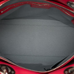 Dior Medium Lambskin Cannage Polochon Granville Satchel