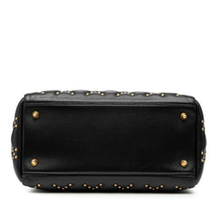 Dior Medium Lambskin Cannage Studded Supple Lady Dior
