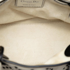 Dior Medium Lambskin Cannage Studded Supple Lady Dior