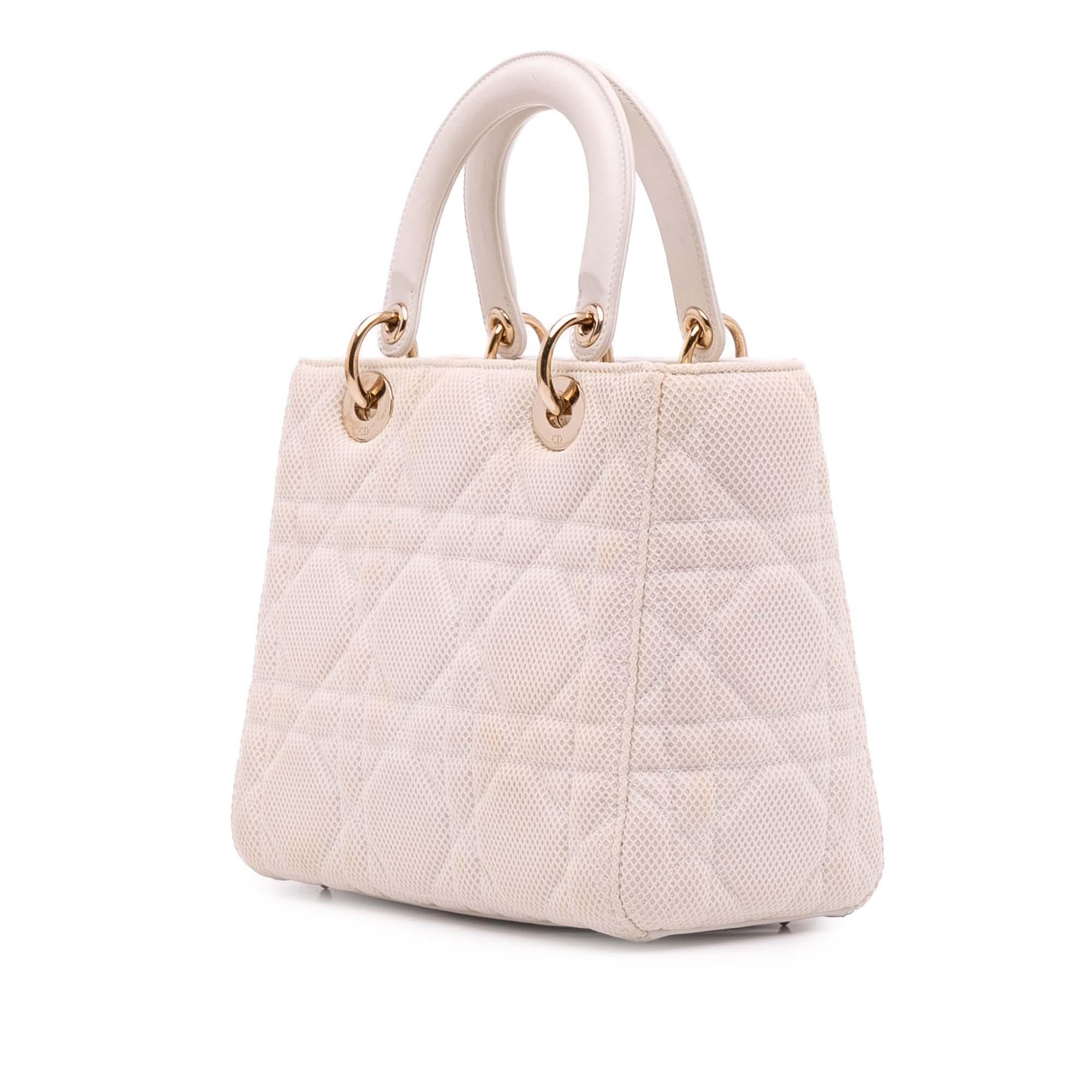 Dior Medium Mesh Cannage Lady Dior